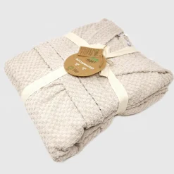 Accappatoio bagno in cotone taglia S/M beige Gobi