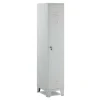 Armadio in metallo 1 anta  36x180cm grigio Fabric