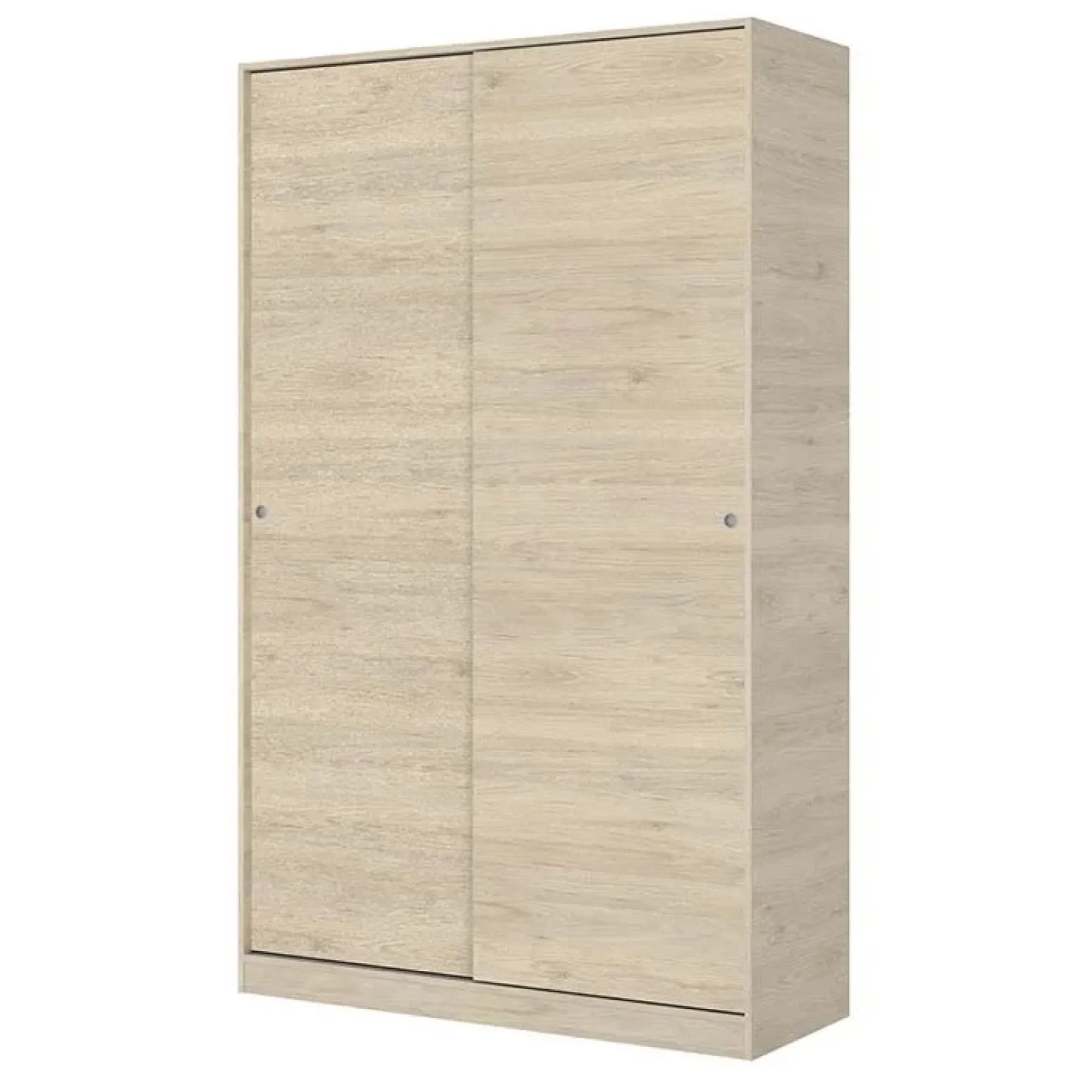 Armadio 120x204h cm 2 ante moderno scorrevoli rovere Royal