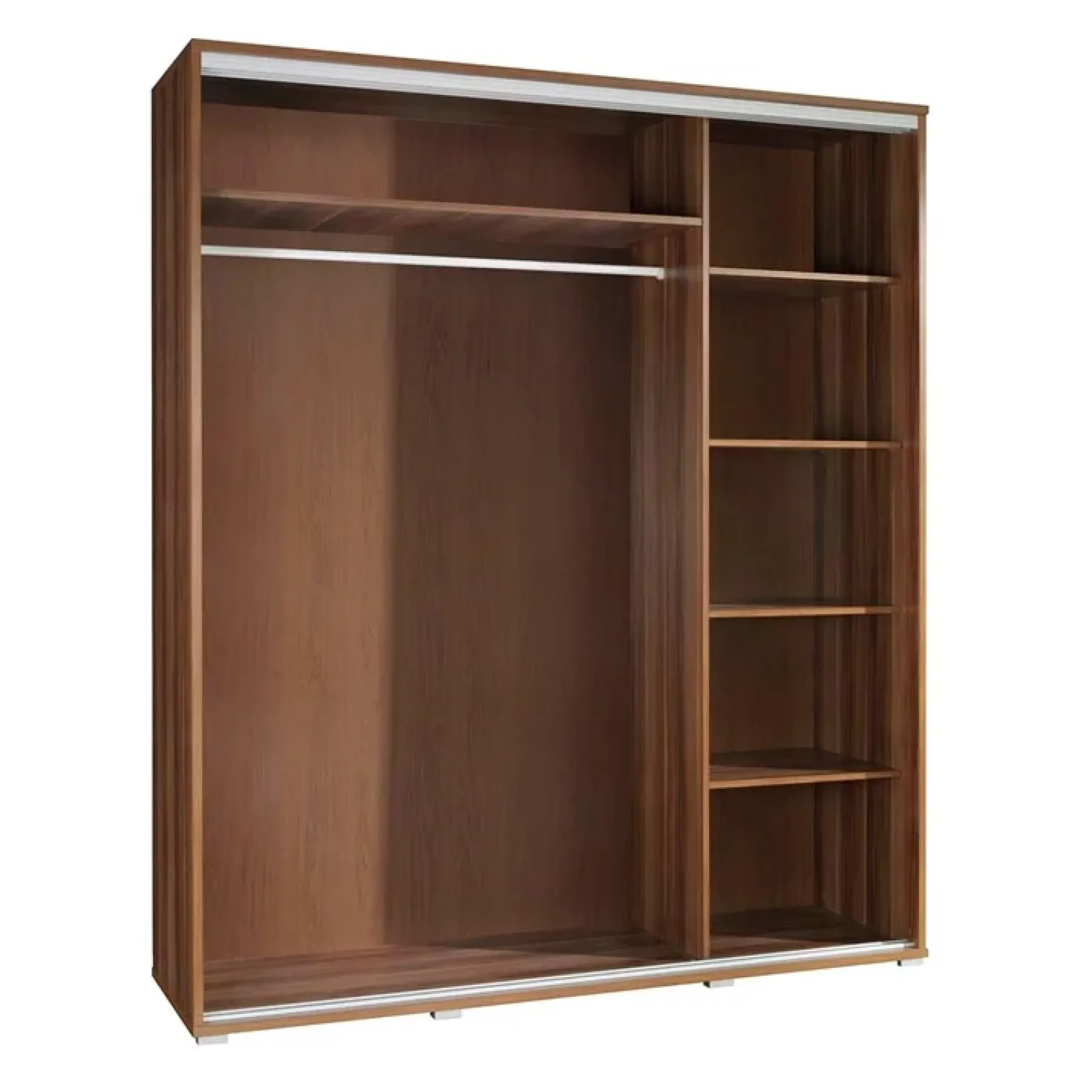 Armadio 155x215h cm 2 ante scorrevoli moderno stampa skyline Eliot