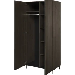 Armadio 92x196h cm 2 ante wengè Blackwood