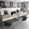 Arredo ufficio completo bianco opaco rovere natura Work 2