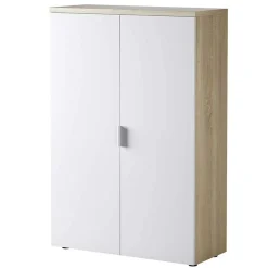Arredo ufficio completo bianco opaco rovere natura Work 2