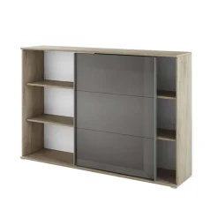 Arredo ufficio completo moderno rovere antracite lucido Time 7