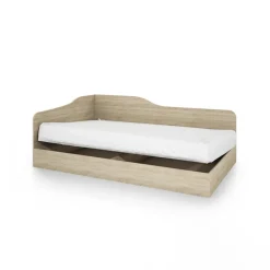 Cameretta per bambini completa 1 letto reversibile rovere blu petrolio Alex Gihome®