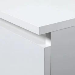Cassettiera 160x100h cm moderna 8 cassetti bianco Living