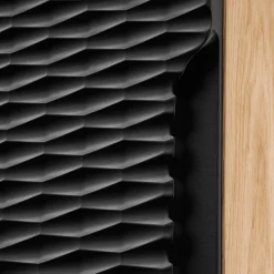 Colonna bagno sospesa 35x170h cm 1 anta nero rovere Swim