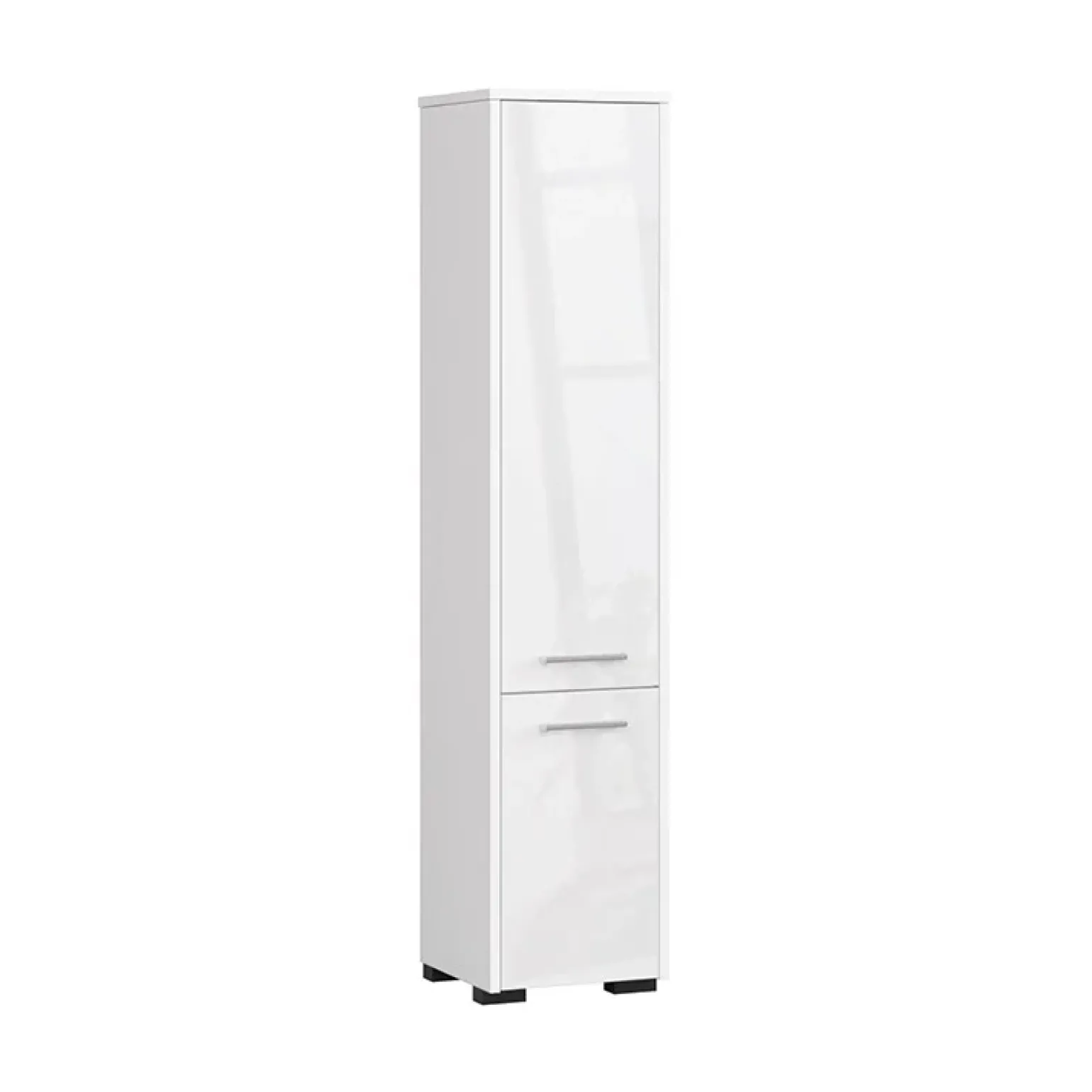 Colonna bagno 30x140h cm 2 ante bianco lucido Woters