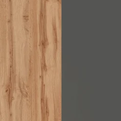 Colonna frigo dispensa cucina 90x165h cm moderna antracite rovere Gourmet