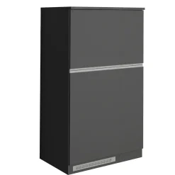 Colonna frigo dispensa cucina 90x165h cm moderna antracite grigio pietra Gourmet