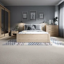 Comodino 50x40h cm 1 cassetto rovere Ombra