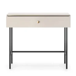 Consolle ingresso 93x79cm 1 cassetto beige Eterna