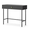 Consolle 93x79cm per ingresso nero oro Margot