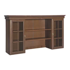 Credenza alta 168x195h cm con vetrina arte povera quercia Kelly