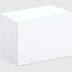 Cubo da terra 55x40h cm 1 anta reversibile bianco lucido Sunset