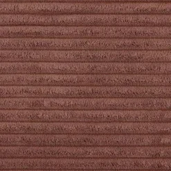 Divano letto 3 posti 240x145cm matrimoniale angolare velluto a coste rosa Appia