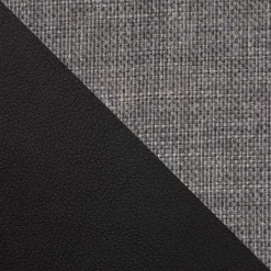 Divano letto matrimoniale angolare 3 posti 274cm grigio nero Apollina