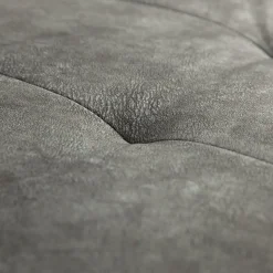 Divano letto matrimoniale angolare 3 posti 274cm grigio nero Apollina