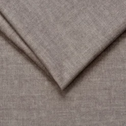 Divano letto regolabile angolare sinistro 5 posti 353x214cm tessuto tortora scuro Calmora