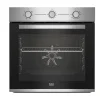 Forno multifunzione 60cm da incasso 6 funzioni classe a inox Beko
