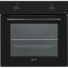 Forno statico da incasso 60x58cm con ventola di raffreddamento nero Atlantic