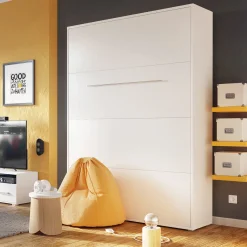 Letto a scomparsa verticale 90x200 cm singolo bianco Chimera