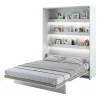 Letto a scomparsa verticale 160x200 cm matrimoniale bianco Camelio