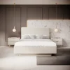 Letto matrimoniale 160x200cm contenitore beige Ramis