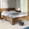 Letto matrimoniale 160x200cm noce Line
