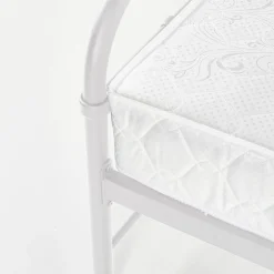 Letto singolo 90x200cm moderno bianco Stella