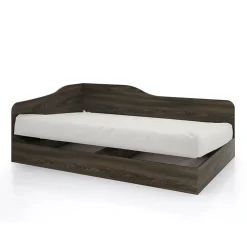 Letto 120x190cm una piazza e mezza contenitore wengè Alex Gihome®