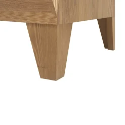 Madia 110x98h cm 2 ante 2 cassetti rovere scuro Lucca