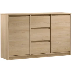 Madia 138x87h cm 2 ante moderna rovere Funny