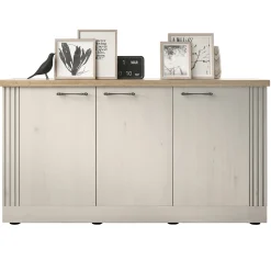 Madia 164x88h cm 3 ante rovere bianco frassinato Armonia