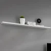 Mensola 120x2h cm soggiorno bianca Geo