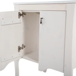 Mobile bagno classico 60cm con lavabo 2 ante bianco Brigit