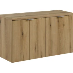 Mobile bagno sospeso 100cm 4 ante rovere Rovery