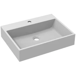 Mobile bagno sospeso 100cm con lavabo, specchio e 2 colonne nero Krom