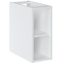 Mobile bagno sospeso 100cm cannettato con lavabo, colonna e specchio rosa Autentic