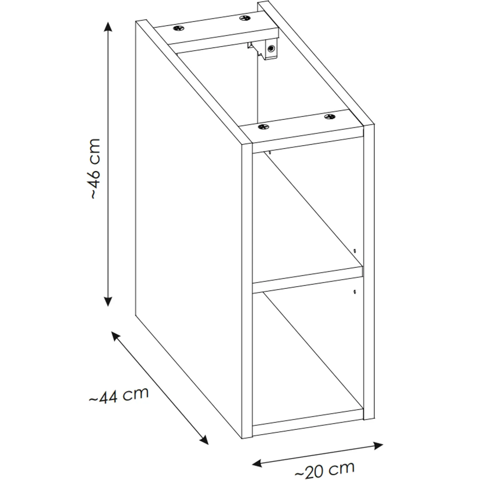 Mobile bagno sospeso 180cm cannettato 2 cassettoni bianco quercia Autentic