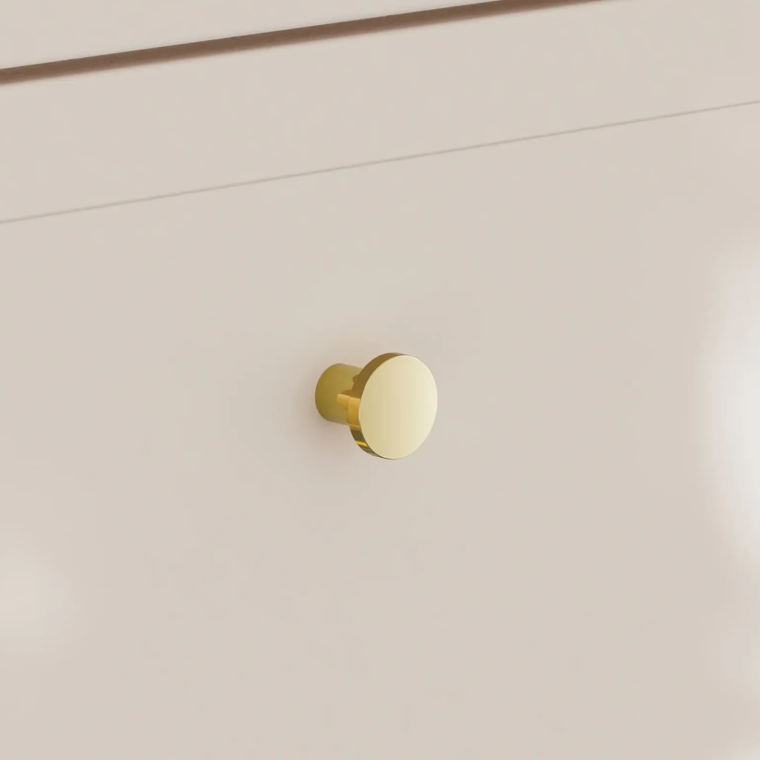 Mobile bagno sospeso fresato 80cm con colonna beige Sand