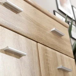 Mobile ingresso 120x200h cm moderno rovere sonoma San Francisco Gihome®