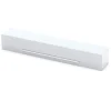 Mobile porta TV sospeso 210x33h cm 1 anta vasistas soggiorno bianco lucido Sunset