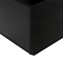 Mobile porta TV 180x56h cm nero lucido Blackburn