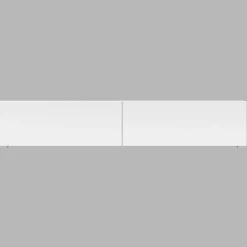 Parete attrezzata 226x140h cm bianco rovere Fusion 1