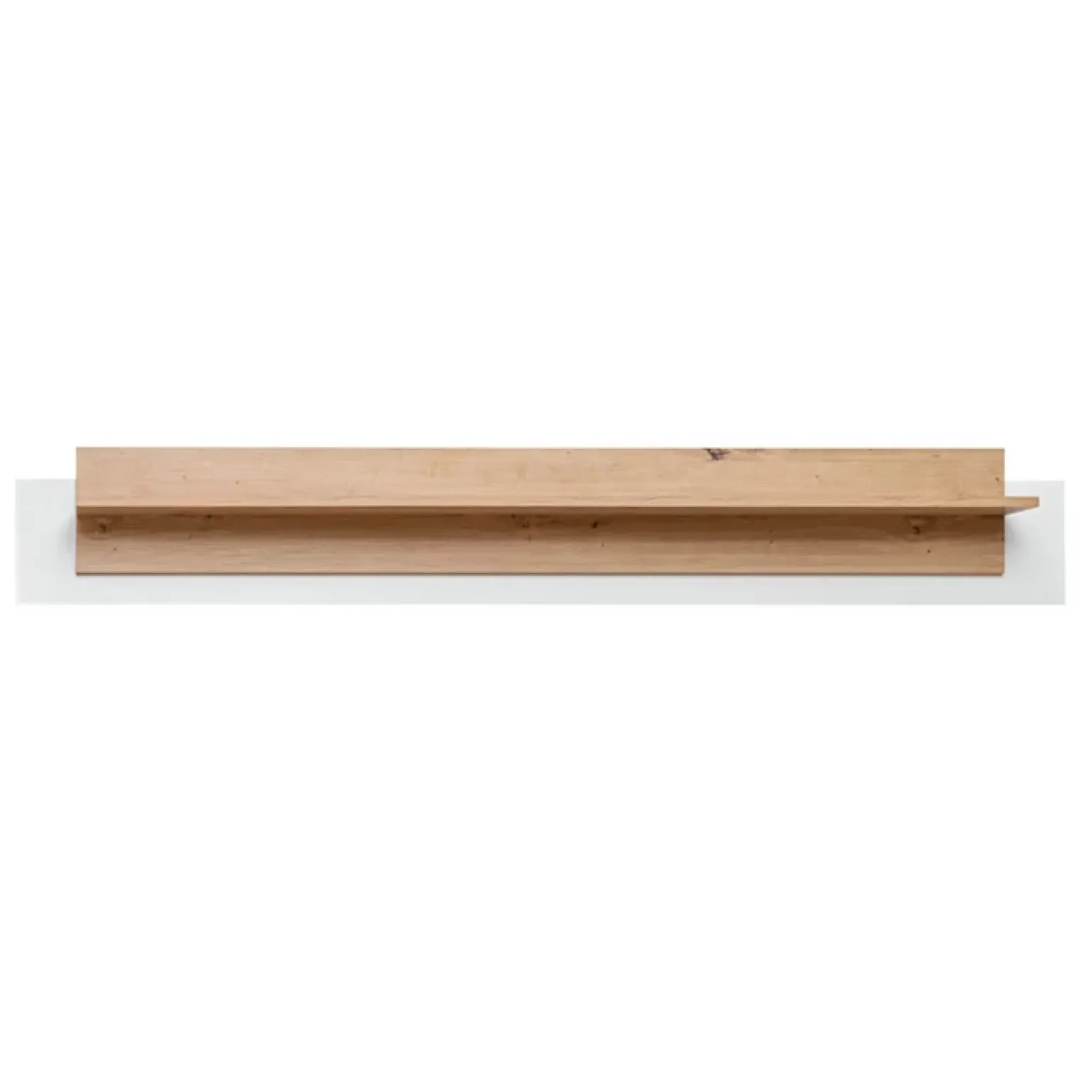 Parete attrezzata 290x175h cm con biocamino bianco rovere Arcadia Gihome®
