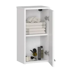 Pensile bagno sospeso 30x60h cm 1 anta bianco Woters