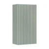 Pensile bagno sospeso 30x57h cm cannettato 1 anta verde salvia Greeny