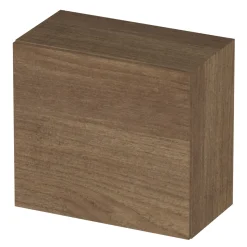 Pensile cubo sospeso bagno 55x50h cm 1 anta reversibile rovere scuro Sunset