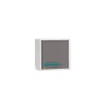 Pensile cubo sospeso 35x35h cm 1 anta bianco grigio rovere antracite turchese Maya Gihome®